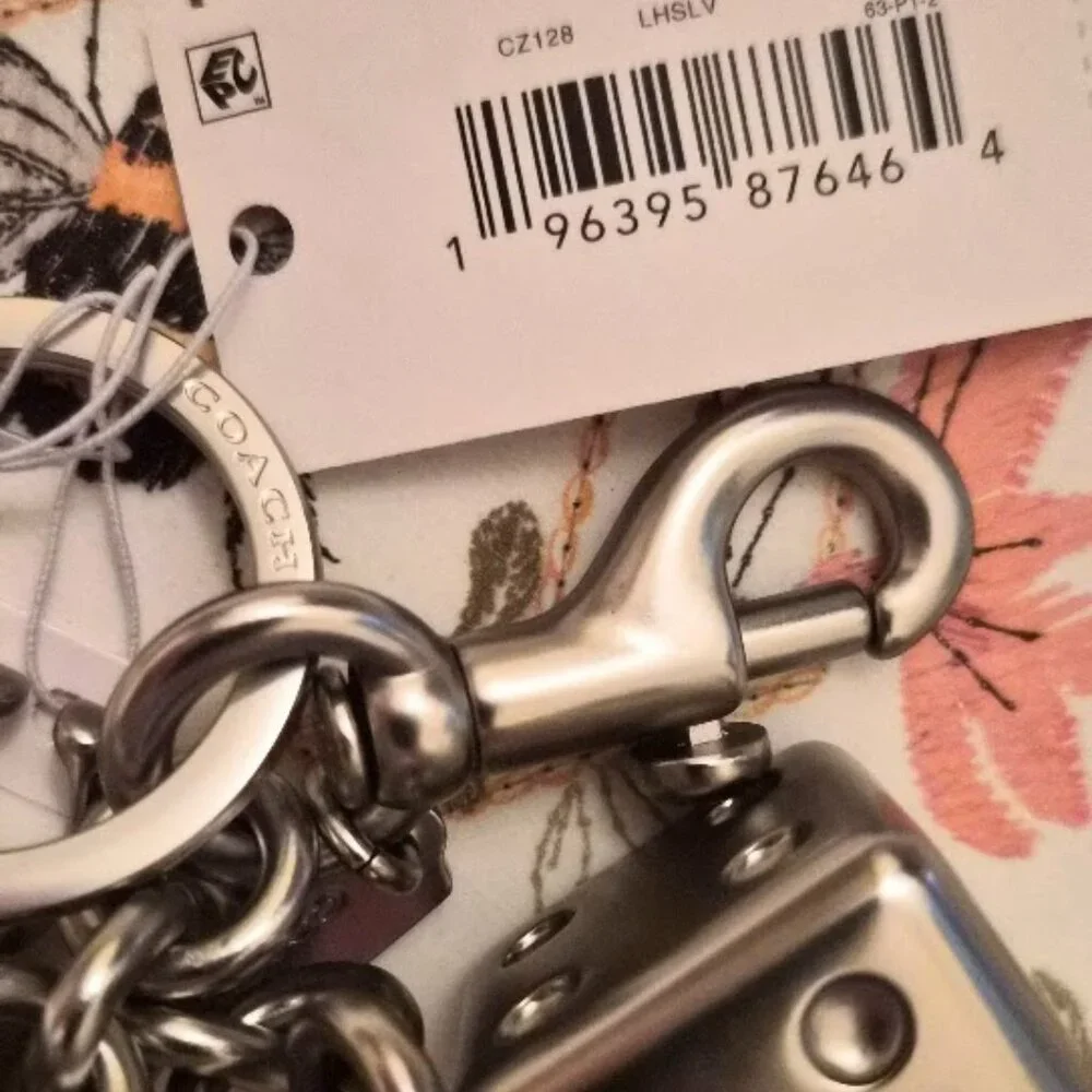 Coach Dice Bag Charm #CZ128 purchase comes with Coach dust bag
